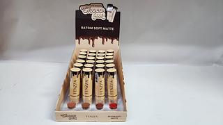 BATOM SOFT MATTE CHOCO FUN FENZZA C/24PCS