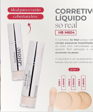 CORRETIVO LIQUIDO SO REAL BLOW RUBY ROSE C/36PCS