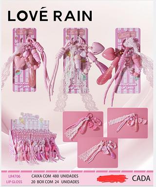 LIP GLOSS LOVE RAIN C/24PCS