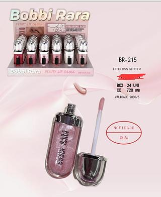 LIP GLOSS GLITTER BOBBI RARA C/24PCS