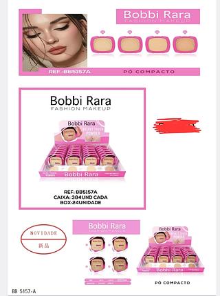 PO COMPACTO BOBBI RARA C/24PCS