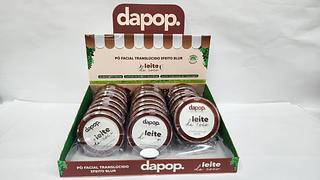 PO COMPACTO TRANSLUCIDO LEITE DE COCO DAPOP C/24PCS