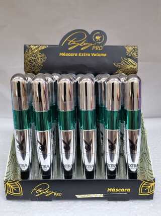 mascara extra volume play boy c/24pcs