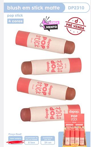 BLUSH STICK MATTE DAPOP C/24PCS