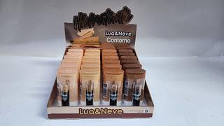 CONTORNO EM BASTAO MATTE LUA NEVE C/24PCS