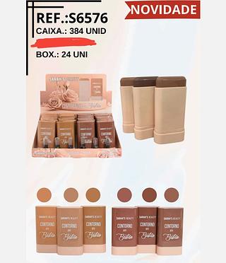 CONTORNO EM BSATAO SARAHS BEAUTY C/24PCS