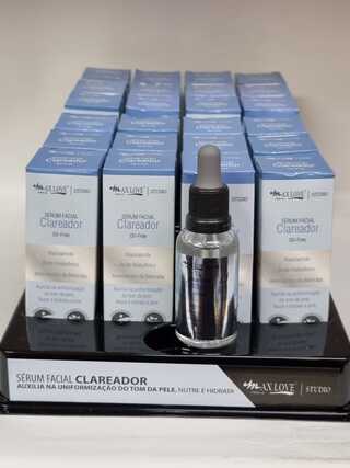 serum facial clareador max love c/24pcs