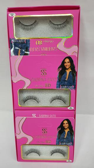 cilios posticas sabrina sato 8D C/10PCS
