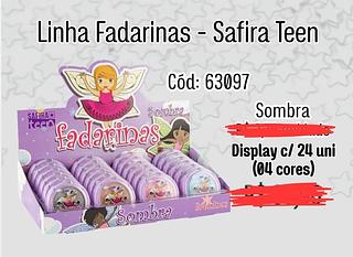 SOMBRA FADARINAS SAFIRA TEEN C/24PCS