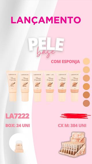 BASE COM ESPONJA LABRANCHE C/24PCS