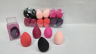 ESPONJA PARA MAQUIAGEM MANDALA GOTA C/12PCS