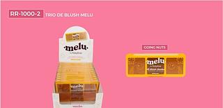 TRIO DE BLUSH GOING NUTS MELU RUBY ROSE C/12PCS
