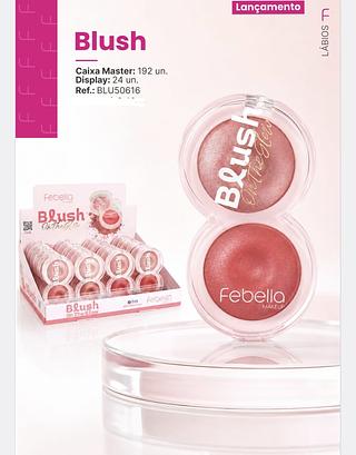 BLUSH GLOW 2 CORES FEBELLA C/24PCS
