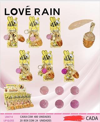 LIP GLOSS LOVE RAIN C/24CPS