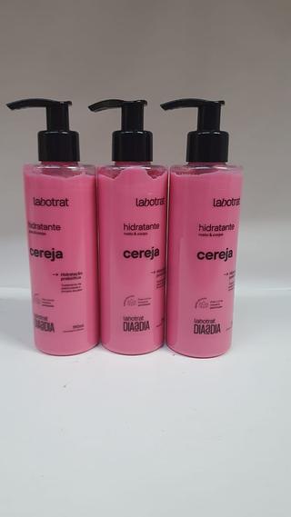 HIDRATANTE ROSTO E CORPO CEREJA LABOTRAT C/12PCS