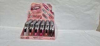 BRILHO LABIAL SARAHS BEAUTY C/36PCS