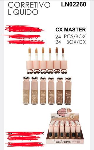 CORRETIVO LIQUIDO LUA NEVE C/24PCS