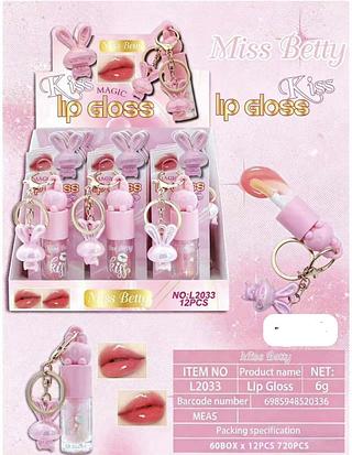 LIP GLOSSMISS BETTY C/24PCS