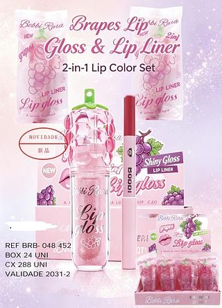 LIP GLOSS E LAPIS LABIAL BOBBI RARA C/24PCS