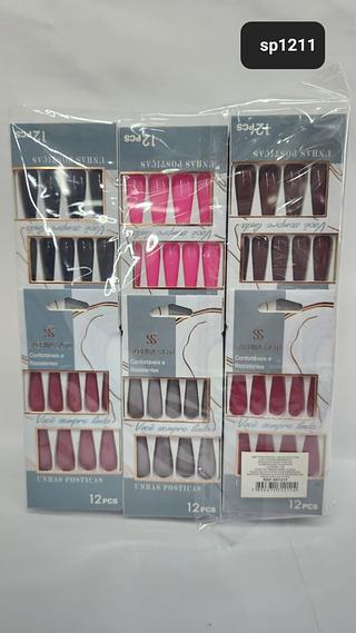 UNHA POSCTISA SABRINA SATO C/12PCS