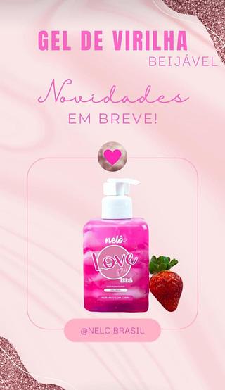 GEL DE VIRILHA MORANGO C/6PCS