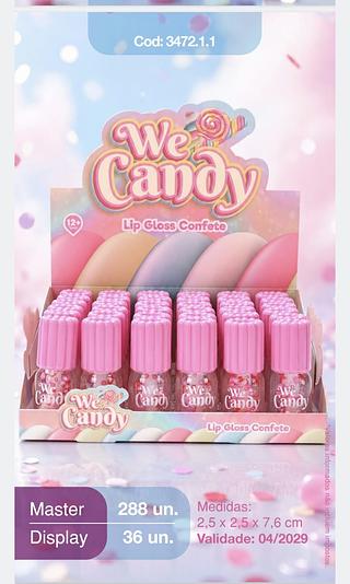 LIP GLOSS CONFETE WE CANDY VIVAI C/36CPS