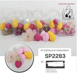 KIT ESPONJA PARA MAQUIAGEM SABRINA SATO C/12PCS