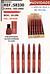 LAPIS DE BOCA RETRATIL SARAHS BEAUTY C/24PCS