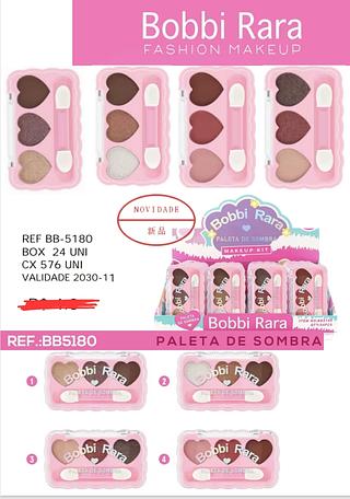 PALETA DE SOMBRA BOBBI RARA C/24PCS