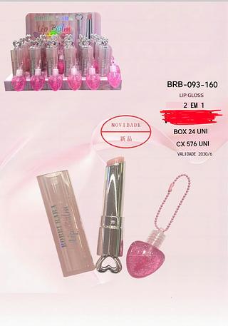 LIP GLOSS 2 EM 1 BOBBI RARA C/24PCS