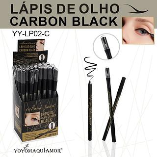 LAPIS DE OLHO CARBON BLACK YOYO MOQUIAMOR C/48PCS