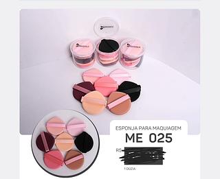 KIT ESPONJA PARA MAQUIAGEM SABRINA SATO C/12PCS