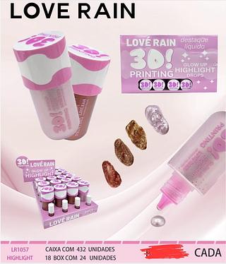 ILUMINADOR LIQUIDO LOVE RAIN C/24PCS
