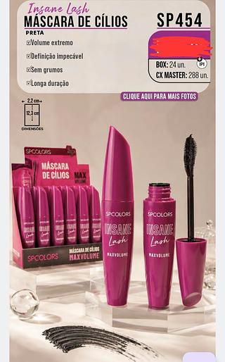 MASCARA DE CILIOS SP COLORS C/24PCS