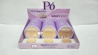 PO COMPACTO SARAHS BEAUTY C/24PCS