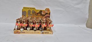 LIP GLOSS COM CHAVEIRO LOVE RAIN C/24PCS