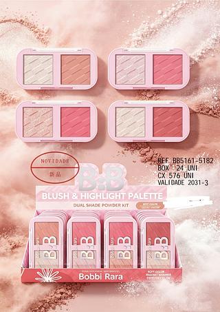BLUSH ILUMINADOR BOBBI RARA C/24PCS