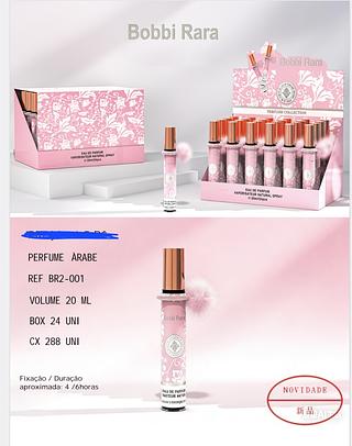 PERFUME BOBBI RARA 20ML C/24PCS
