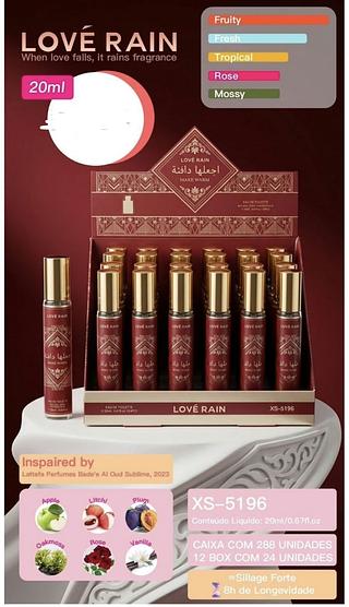PERFUME 20ML LOVE RAIN C/24PCS
