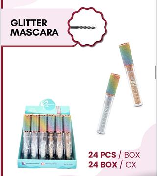 GLITTER MASCARA DHEMOSA C/24PCS