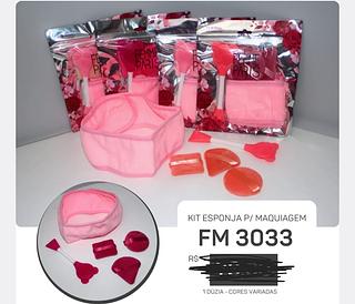 KIT ESPONJA PARA MAQUIAGEM C/12PCS