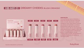 BLUSH CREMOSO STICK DREAMY CHEEKS RUBY ROSE C/36PCS