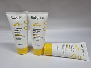 ruby skin sabonete cremoso facial C/6PCS