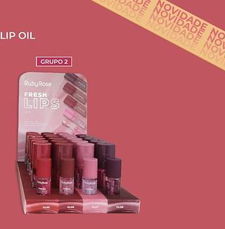 LIP OIL FRESH LIPS RUBY ROSE C/24PCS