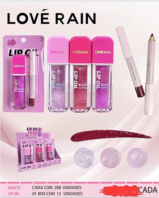 LIT LIP OIL LOVE RAIN C/12PCS