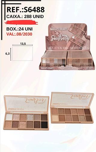 PALETA DE SOMBRAS SARAHS BEAUTY C/24PCS