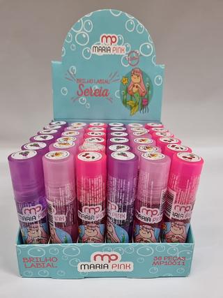 brilho labial serela maria pink c/36pcs