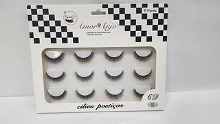 CILIOS POSTICOS AMOR ANJO 6PARES C/10PCS