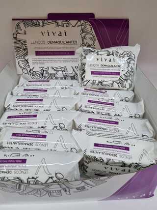 lenco demaquilante vivai c/12pcs