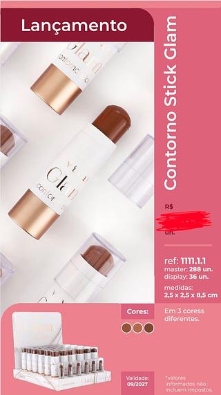 CONTORNO STICK GLAM VIVAI C/36PCS